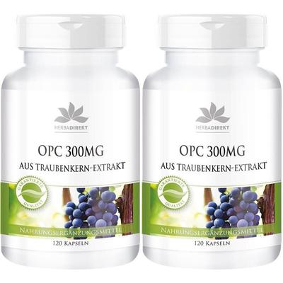 OPC 300 mg Kapseln 2x 2x120 St