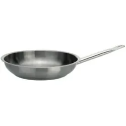 Ballarini Pfanne mit einem Griff, 32 cm, Edelstahl, Pfanne + Kochtopf, Silber