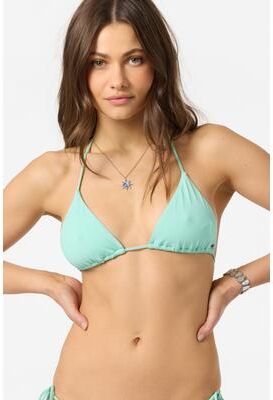 O'Neill s Saltwater Solids Venice Triangle Bikini Top in Holiday, Size XL, Elastane/Polyamide