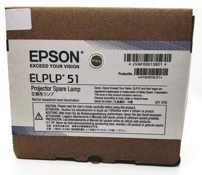 Epson V13H010L51 Original Projector Lamp & Housing - 1 Year Warranty