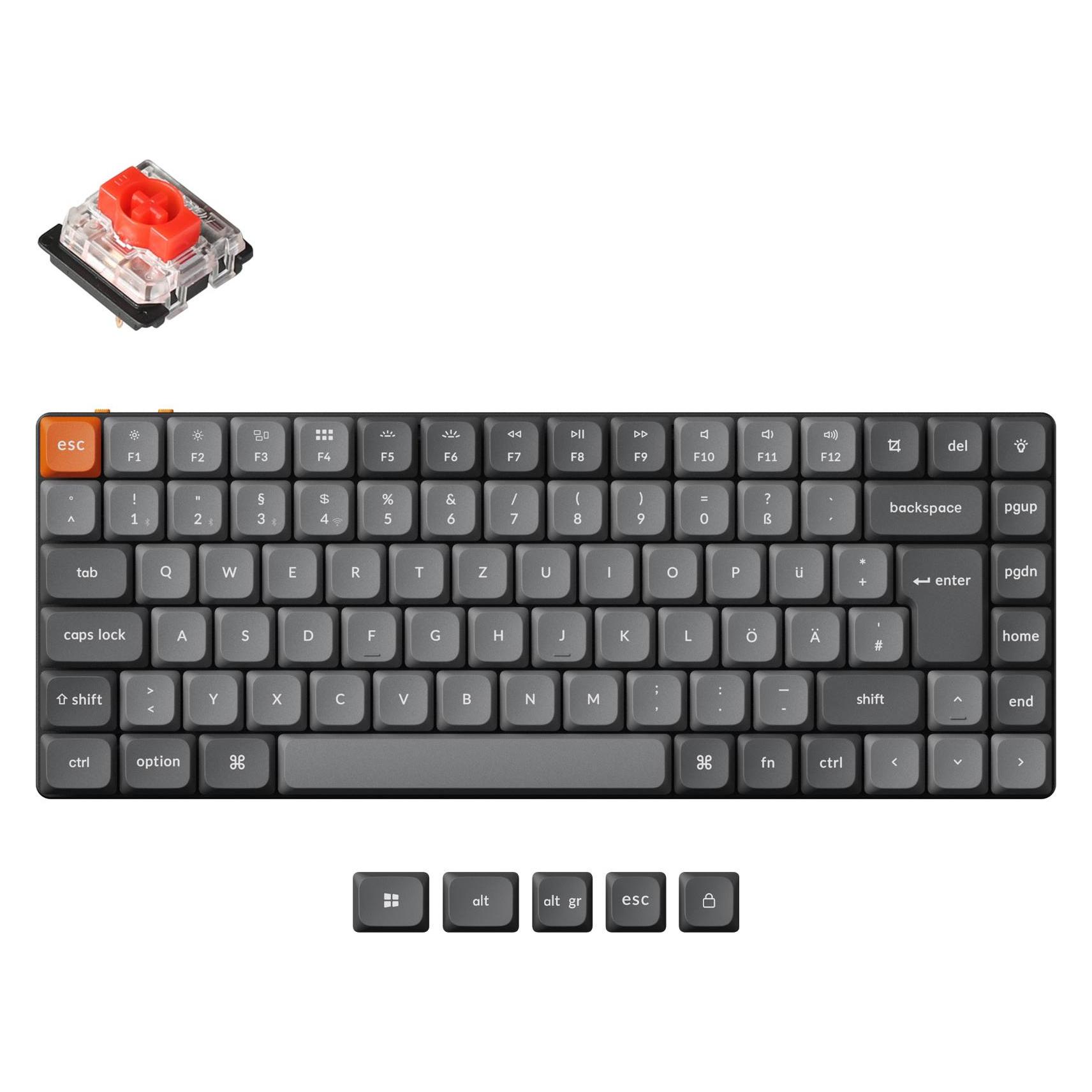 Keychron K3 Max (DE, Kabellos) (K3M-H1-DE)