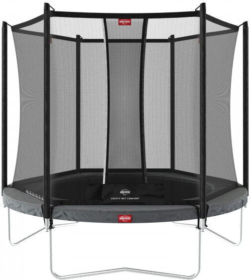 BERG Favorit Regular Trampoline With Safety Net Comfort 330cm Grey