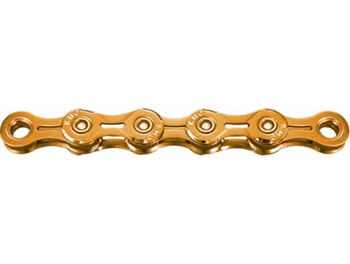 KMC X11el Catena Unisex Adulto, Ti-N Gold, 118 Link