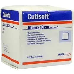 CUTISOFT Vlieskompressen unsteril 10x10 cm 100 St