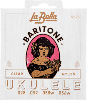 La Bella 25 Baritone Ukulele