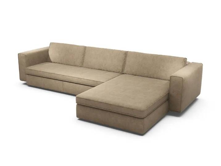Ecksofa CLOUDY1, Sensoo, off-white, Textil