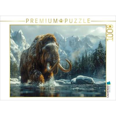 CALVENDO Puzzle Mammut | 1000 Teile Lege-Größe 64x48cm Foto-Puzzle für glückliche Stunden, Sonstige von , Calvendo Puzzle