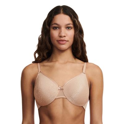 Bügel-BH CHANTELLE "C MAGNIFIQUE", Damen, Gr. 75, Cup E, beige, Obermaterial: 76% Polyamid, 24% Elasthan, BHs Bügel-BH, für große Cups geeignet