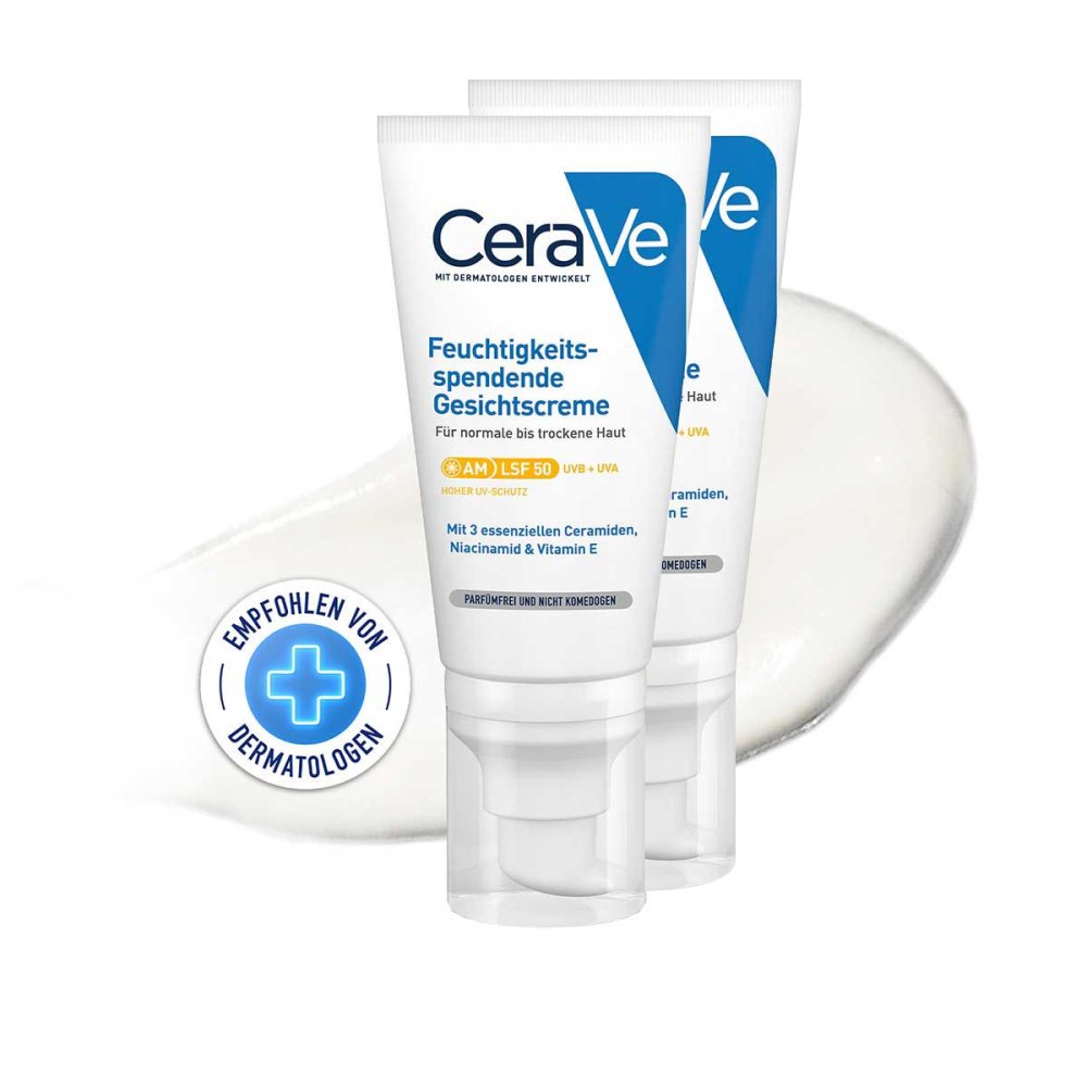 L'Oreal Deutschland GmbH Geschäftsbereich CeraVe Cerave Feuchtigkeitsspendende Gesichtscreme Spf 50 08102806