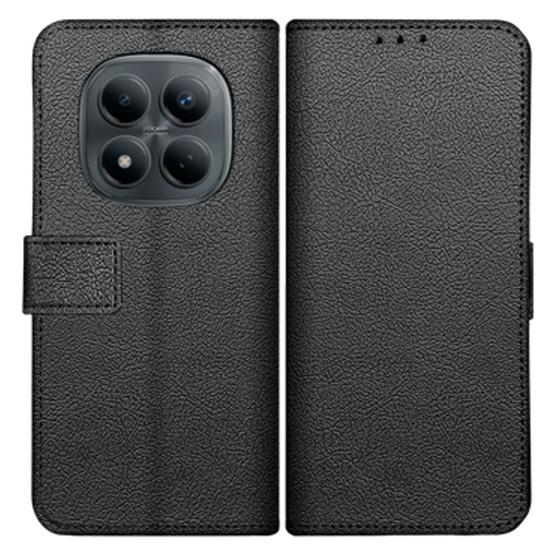 Just in Case PU-Leder Book Hülle Schwarz Xiaomi Redmi Note 15 Pro (Xiaomi Redmi Note 15 Pro 4G) (MXM2859CW1)