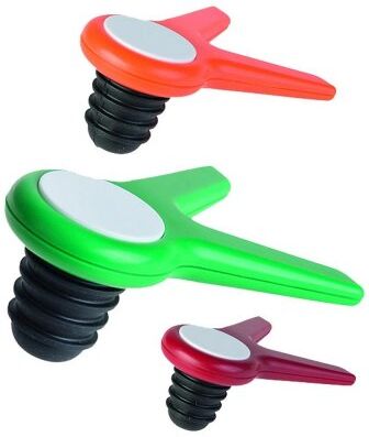 Tappo per Bottiglie in Plastica 5x7,5cm Stopper Colorato Personalizzate o neutre