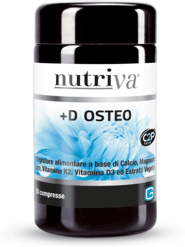 Nutriva D+ Osteo Integratore Vitamina D3 50 Compresse