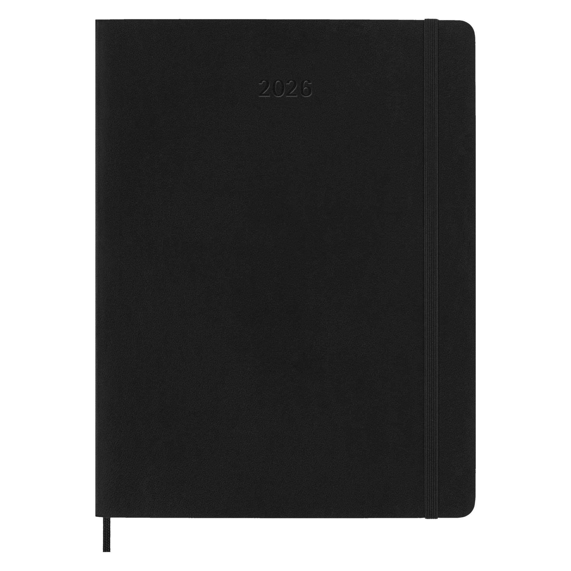 Moleskine Monatskalender (19 x 25 cm, 1 Monat / 2 Seiten) (DSB12MN4Y26)