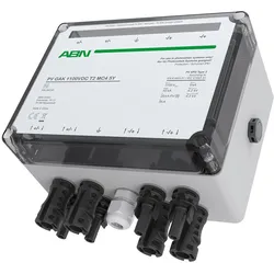 ABN, Zubehör Stromerzeuger, PV-Generator-Anschlusskasten (Solaranlage Montagematerial, Solarstecker)