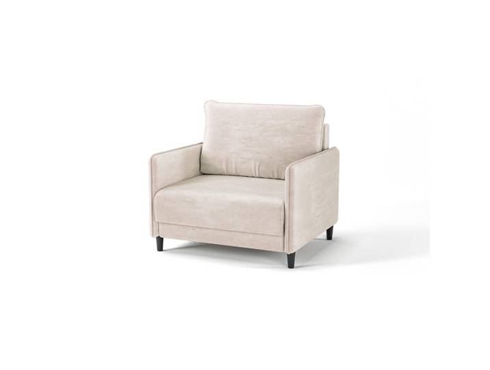 Mid.you Schlafsessel Elba, Beige, Holz, 90x95x95 cm, Made in EU, Liegefunktion, Wohnzimmer, Sessel, Schlafsessel