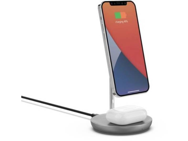 Adeqwat - Chargeur Induction Stand 15w Compatible Magsafe 2 En 1