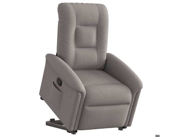 Fauteuil inclinable taupe tissu chaise inclinable fauteuil inclinable pour personnes âgées fauteuil releveur 3303261