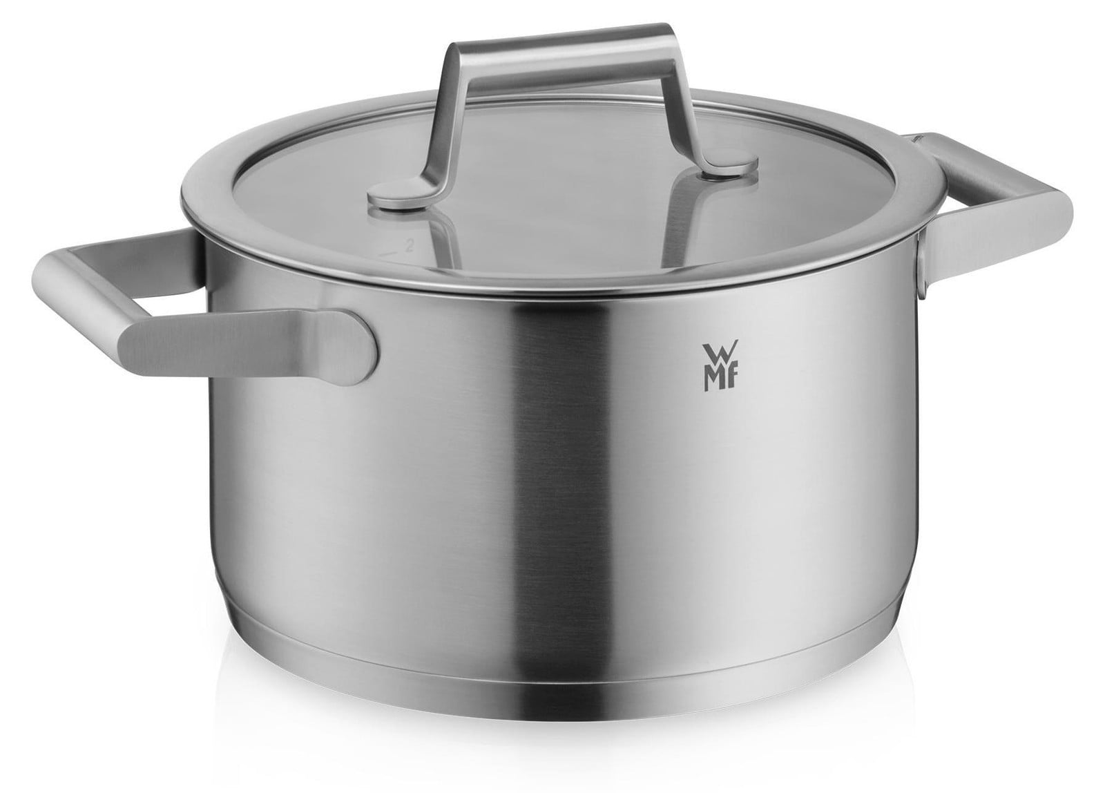 WMF Comfort Line Braadpan voor vlees met deksel, roestvrij staal, diameter: 20 cm
