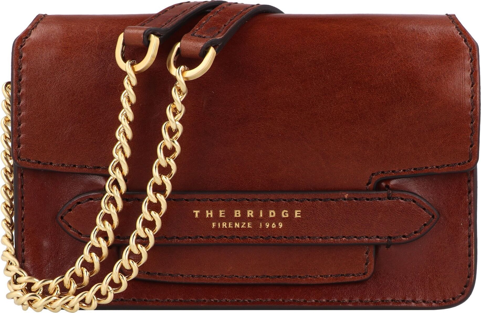 The Bridge Lucrezia Schultertasche Leder 18.5 cm