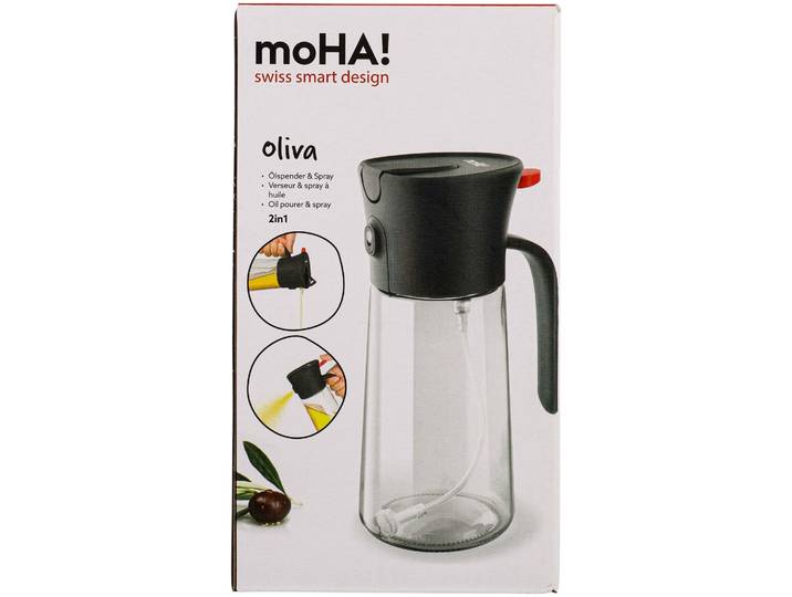 Moha Ölspender & Spray Oliva 2in1