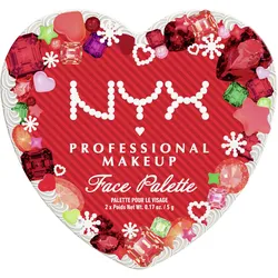 NYX PROFESSIONAL MAKEUP Face Palette Blush & Highlighter Duo
