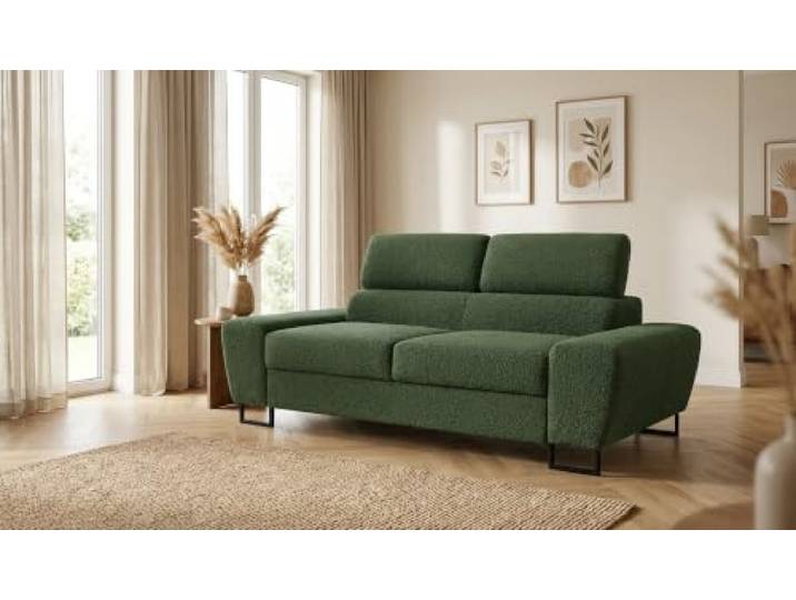 Family Meble Sofa Savio Angel, 2-Sitzer – Grün – 12