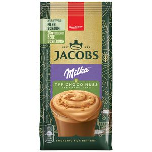 Jacobs Kaffee Cappuccino Milka Choco Nuss, löslicher Kaffee, 400 g