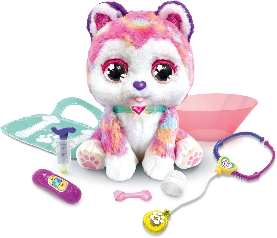 Vtech Husky mi cachorrito pupitas, Perrita de peluche mascota interactiva .