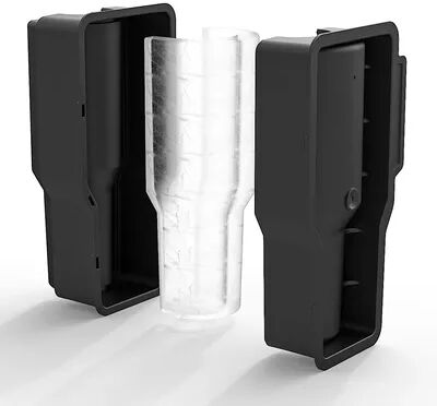 Universal Stock Stanley Ice Mold Silicone Ice Cube Mold For Tumblers black