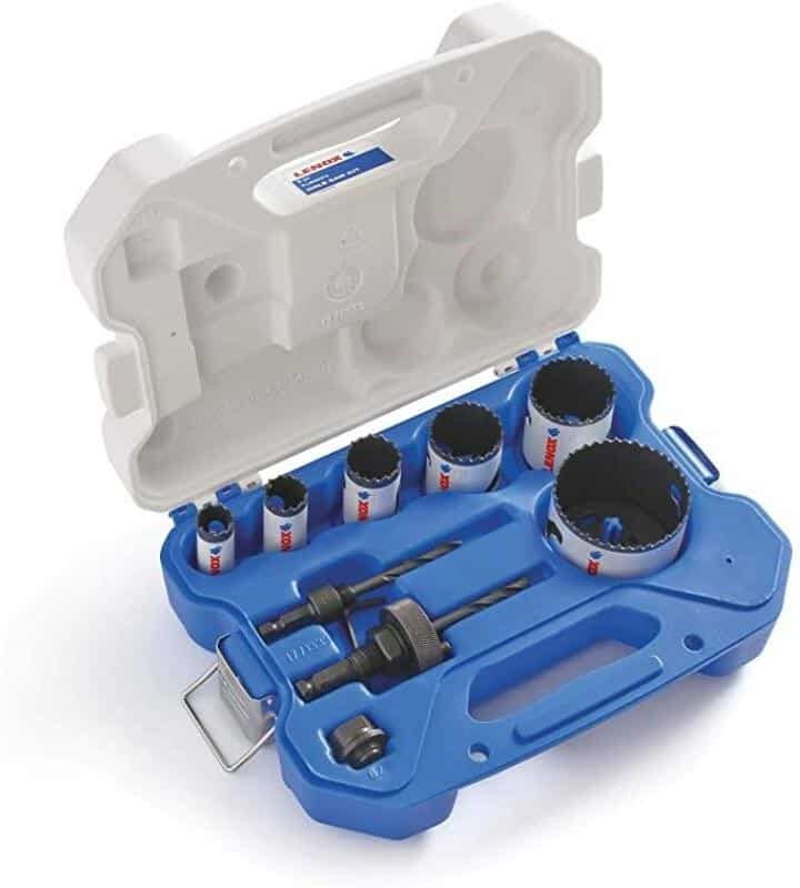 LENOX Kit 9 scies trépans pour électricien - 1768436