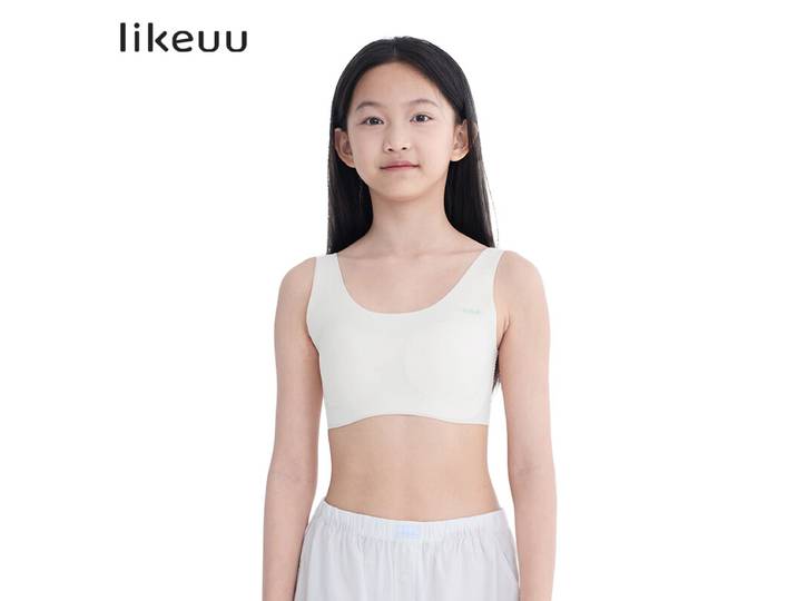 likeuu Soutien-gorge basique - blanc cassé