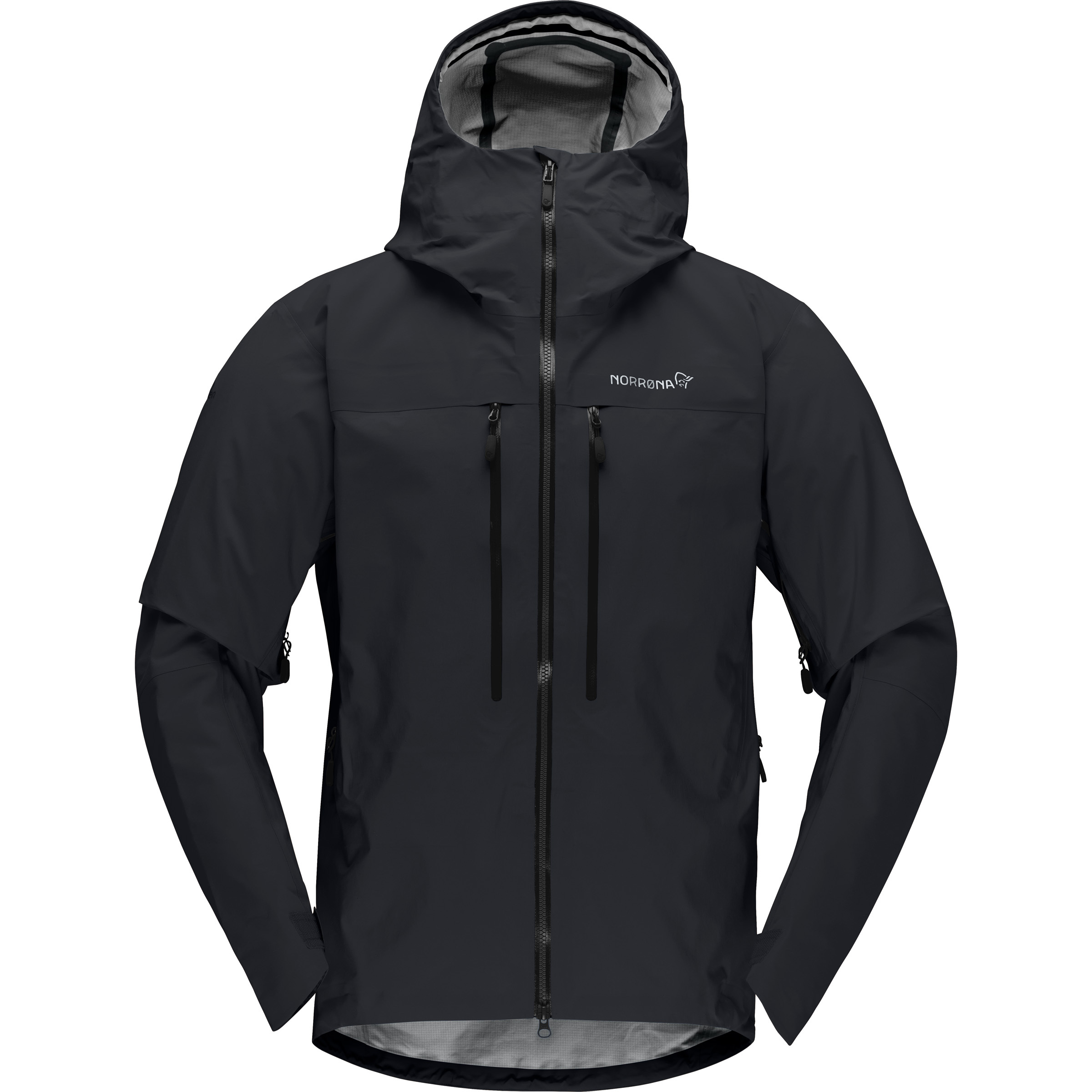 Norrona Trollveggen GTX Pro Light Herren Regenjacke schwarz Größe XXL Bergsteigen | Eisklettern | Hochtour Wasserdicht Wasserabweisend
