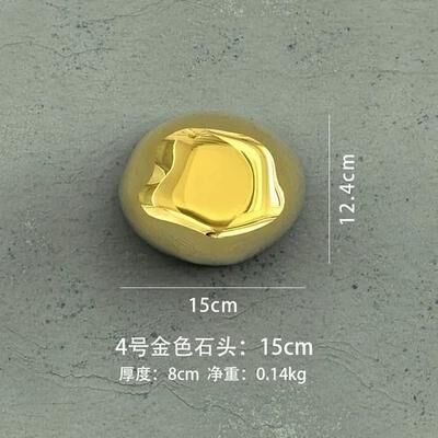 Inspired Finds Luxury 3D Golden Stone Wall Hanging Decor For Modern Interiors golden.04