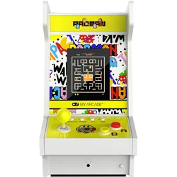 MyArcade My Arcade MIGHTY PLAYER 11"" PAC-MAN 45TH ANNIVERSARY PORTABLE RETRO ARCADE, Retro Gaming, Mehrfarbig