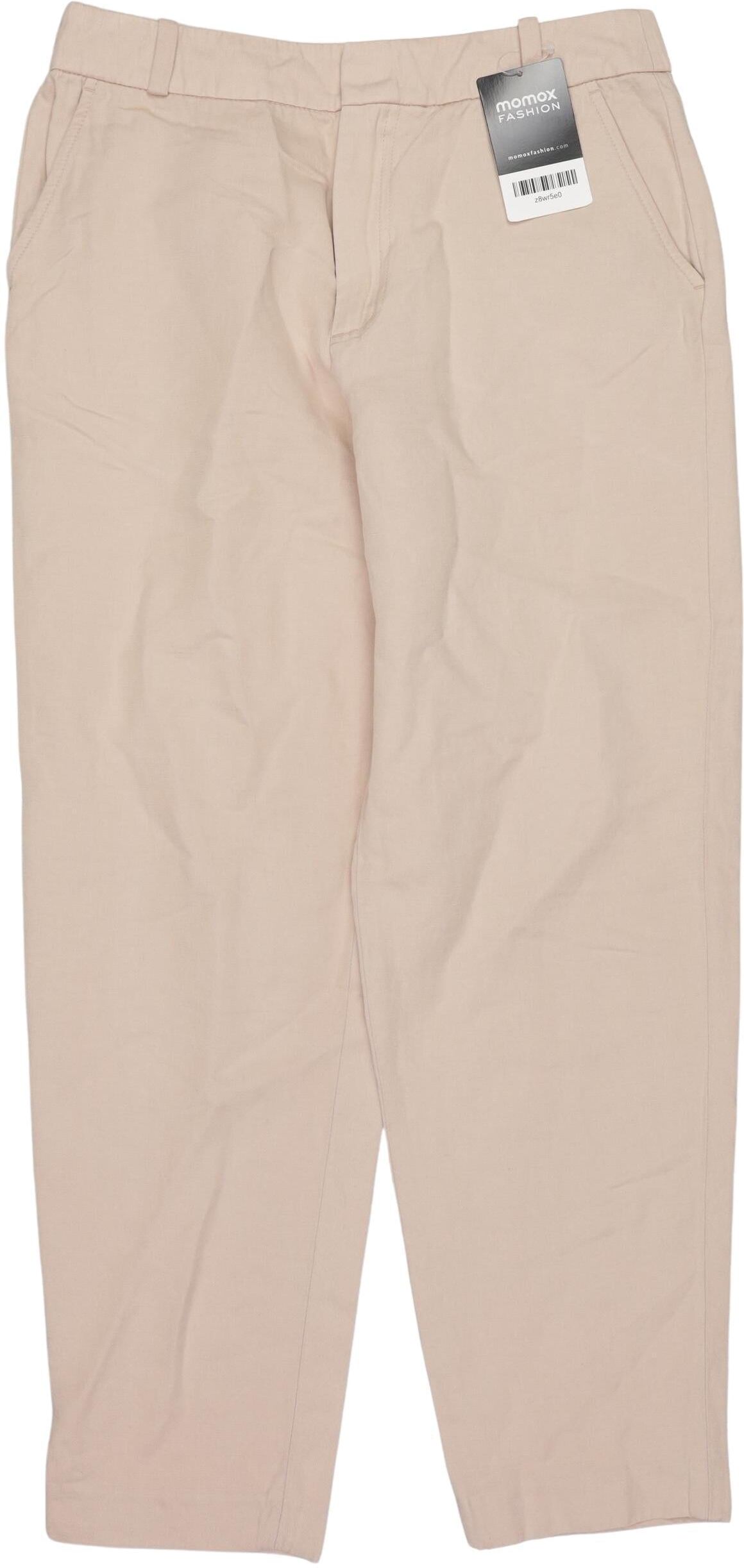 ba&sh Damen Stoffhose, Beige, Gr. EU 34, Leinen / Viskose / Baumwolle - Second Hand