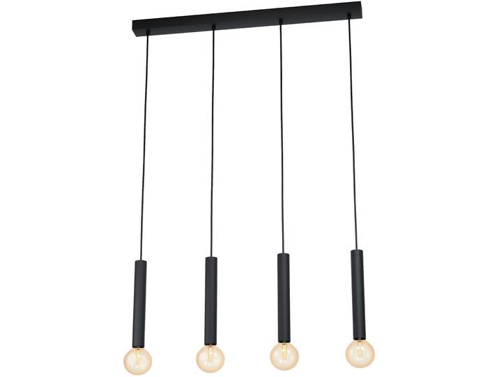 Eglo Pendellampe Cortenova Schwarz Stahl B 6 cm