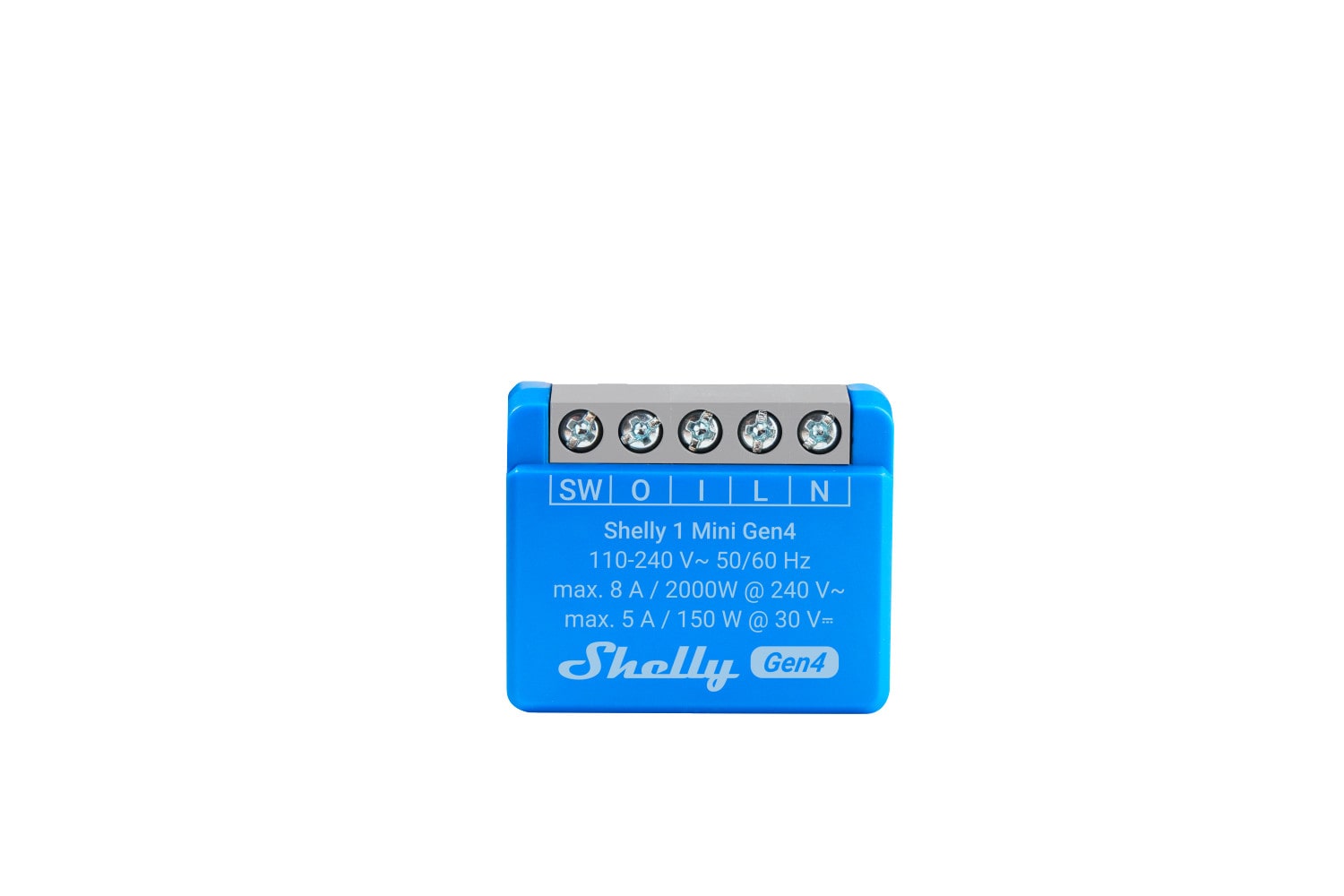 Shelly 1 Mini Gen4 Unterputz Relais max 8A 1 Kanal WLAN Matter Zigbee Bluetooth Shelly_1_Mini Gen4