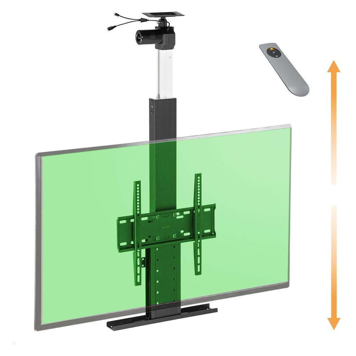 MonLines MLD780B TV Lift Deckenhalterung elektrisch, Hub 780mm, schwarz (32" - 55") (66105027)