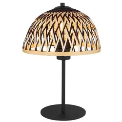 Globo 15767T Colly Tischleuchte Metall Schwarz Matt, 1X E27 Led