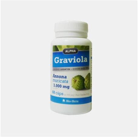 BIOHERA® GRAVIOLA 1500mg 60 CAPSULAS