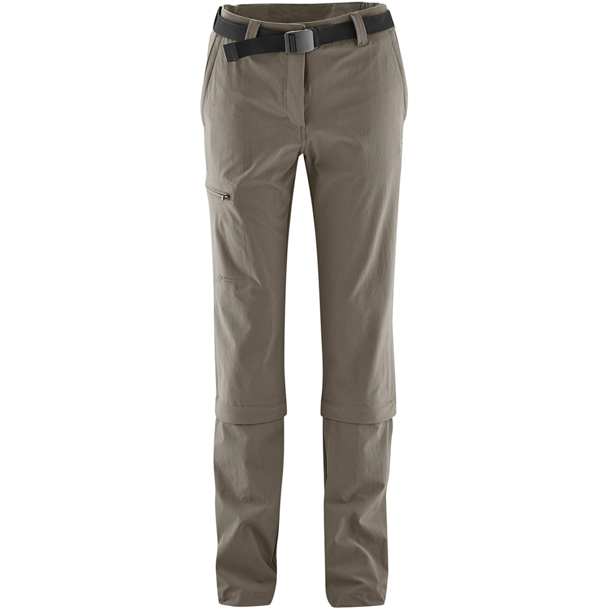 Maier Sports Arolla Damen Zip-Hosen beige Größe S Camping Wasserabweisend Wasserabweisend