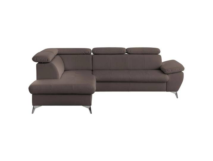 Ecksofa mit Schlaffunktion und Bettkasten Gisele Braun