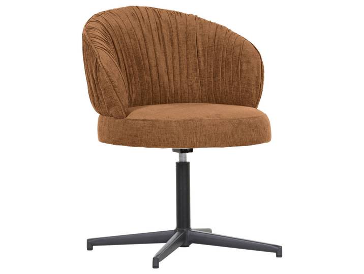 Novel Stuhl, Rost, Drehkreuz, 63x82x65 cm, Sitzfläche 360° drehbar, Esszimmer, Stühle, Esszimmerstühle