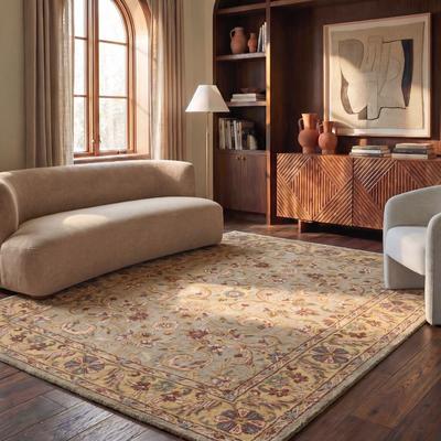 SAFAVIEH Handmade Heritage Traditional Kerman Wool Rug