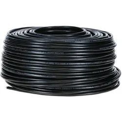 Danicom CAT5e Outdoor Netzwerkkabel, F/UTP, AWG 26/1 (Flexibel), 100 Meter, Schwarz, CCA (F/UTP, CAT5e, 100 m), Netzwerkkabel
