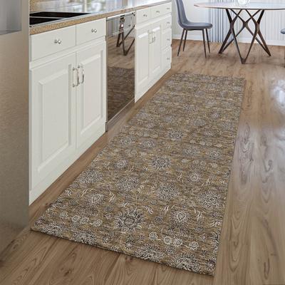 Addison Rugs Premium Washable Super Soft Floral Borderless Mayfield Rug