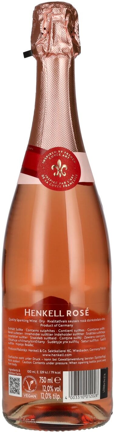 Henkell Sekt Henkell Rosé 12% Vol. 0,75l