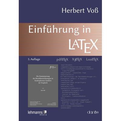 Einführung in LaTeX von Herbert Voss, Lehmanns, 978-3-96543-567-4