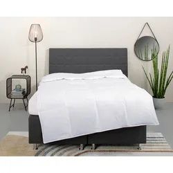 Daunenbettdecke OTTO HOME "Cyra, Bettdecke 135x200 cm, 155x220 cm", weiß, B:135cm L:200cm, Bezug: 100% Baumwolle. Füllung: 70% Entendaune, 30% Entenfeder, Bettdecken, wo besonders auf artgerechte Haltung der Tiere geachtet wird