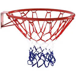HOMCOM Basketballkorb mit Netz Basketballnetz ø46